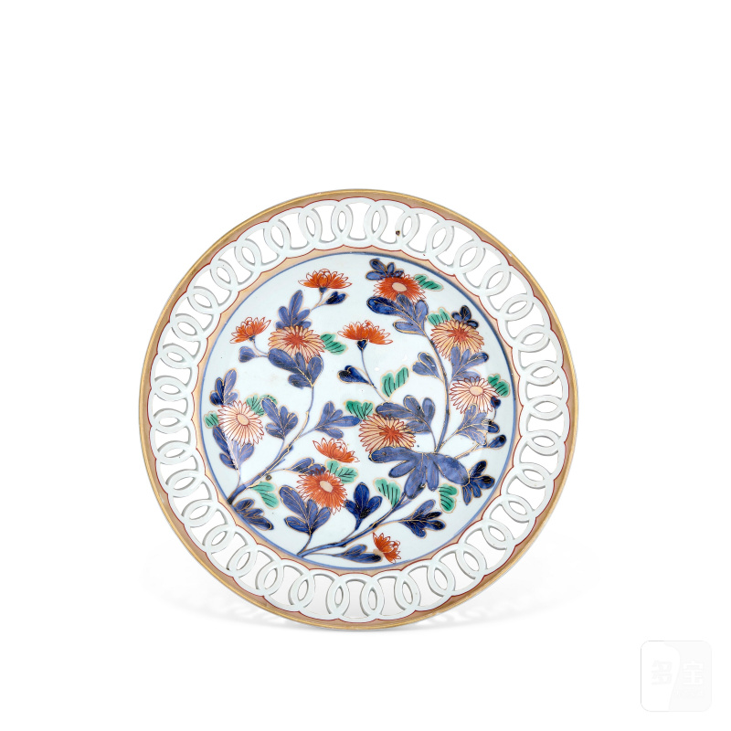 TWO KO-IMARI OPENWORK DISHES  JAPAN, EDO PERIOD, CIRCA 1700 - 图5